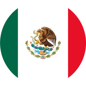 Mexico Circle Flag